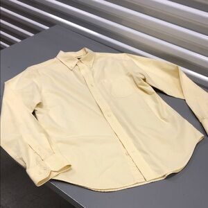 Banana Republic men’s yellow Button-Down Shirt